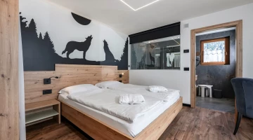 Camera con bagno a vista