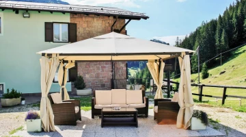 Gazebo in the external area