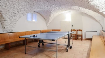 Tavern with ping pong table