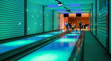 Sala bowling a due piste
