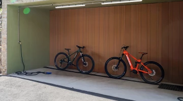 Zona lavaggio bike