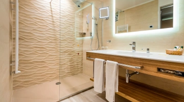 Servizi privati con box doccia