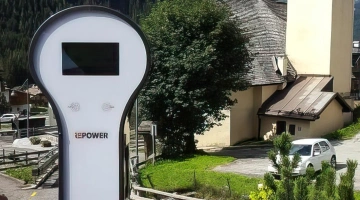Colonna di ricarica per auto elettriche