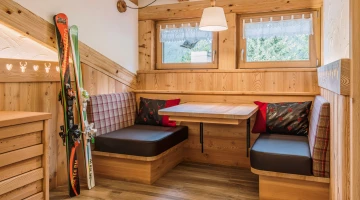 Living area in Suite