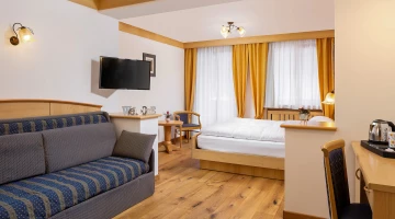 Detail of furnishings in junior suite