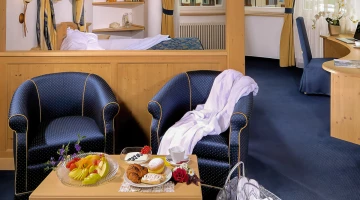 Wohnzimmer in der Junior Suite