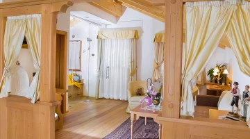 Area soggiorno in Suite
