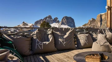 Vue panoramique depuis la terrasse commune