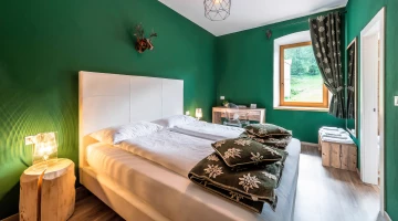 Chambre double avec bureau