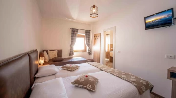 Chambre double avec canapé-lit