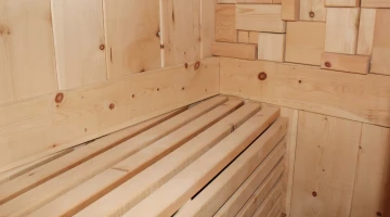 Sauna privé dans une chambre