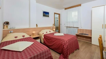 Camera doppia con bagno