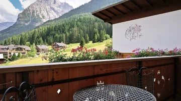 Balkon mit Aussicht