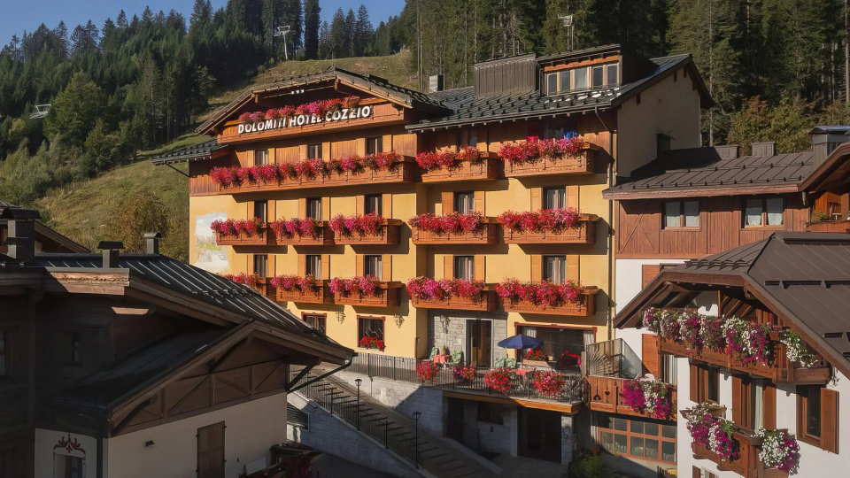 Facciata dell'hotel