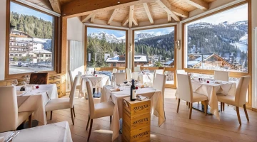 Sala ristorante con vista panoramica