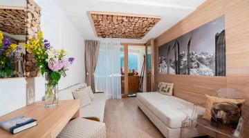 Area soggiorno in Junior Suite