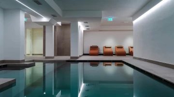 Piscina coperta nella Spa