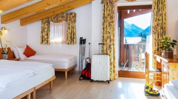 Chambre familiale avec balcon