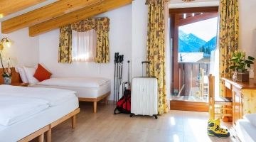 Family room with balcony