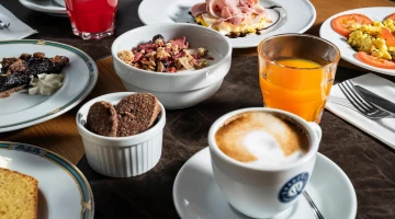 Petit-déjeuner sucré et salé