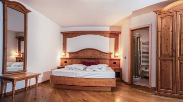 Chambre double récemment rénovée