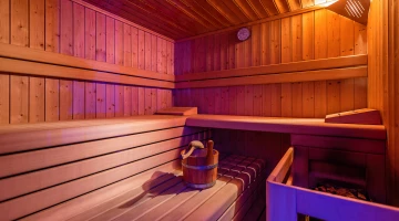 Bio sauna in area benessere