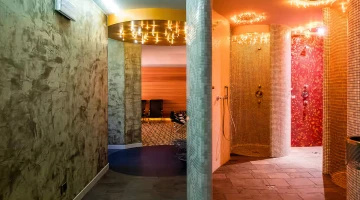 Emotional shower in spa