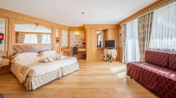 Family Suite spaziosa con divano
