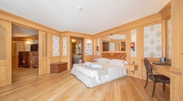 Camera matrimoniale in Family Suite