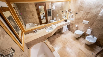 Bagno privato con vasca