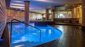 Piscina riscaldata in spa