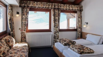Camera doppia con divano letto