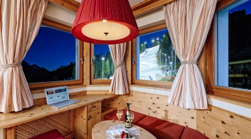 Wohnbereich in der Junior Suite