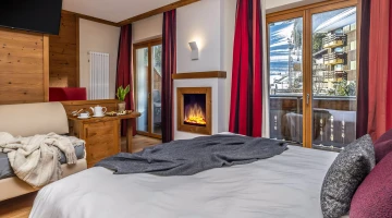 Doppelzimmer mit eigenem Balkon