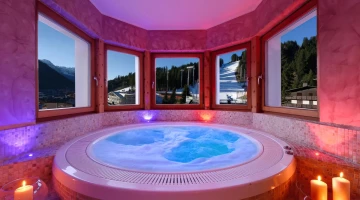 Hydromassage für 8 Personen