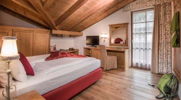 Chambre avec lit double