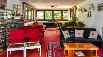 Salon intérieur avec billard