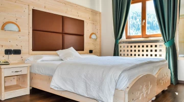 Chambre double avec vue sur la montagne