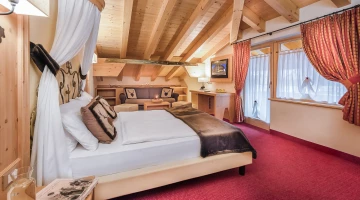 Chambre double avec coin salon