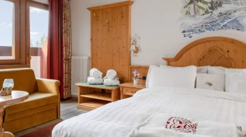 Doppelzimmer mit Leseecke