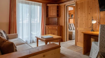 Sitzbereich in der Suite