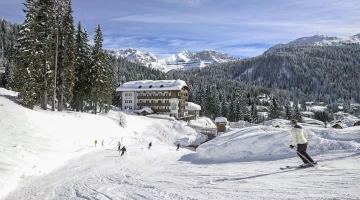 Hotel direkt an der Skipiste
