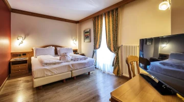 Doppelzimmer mit Flachbild-TV