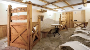 Entspannungsbereich im Spa