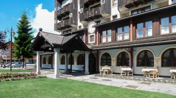Ingresso dell'hotel