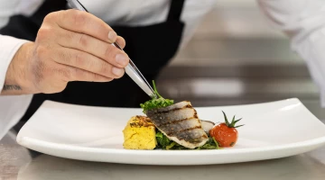 Piatto a base di pesce
