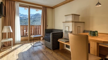 Coin salon dans la Suite