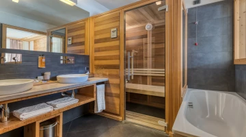 Bio-sauna infrarouge dans la Suite