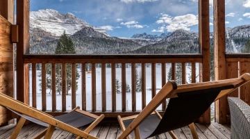 Balcon avec vue panoramique