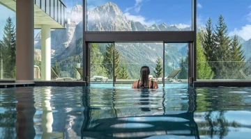 Piscina con vista panoramica